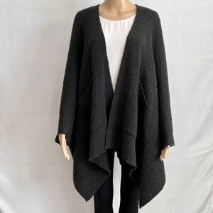 Vince Camuto Cape-Style Sweater Laganlook Wrap, Size OS, Gray